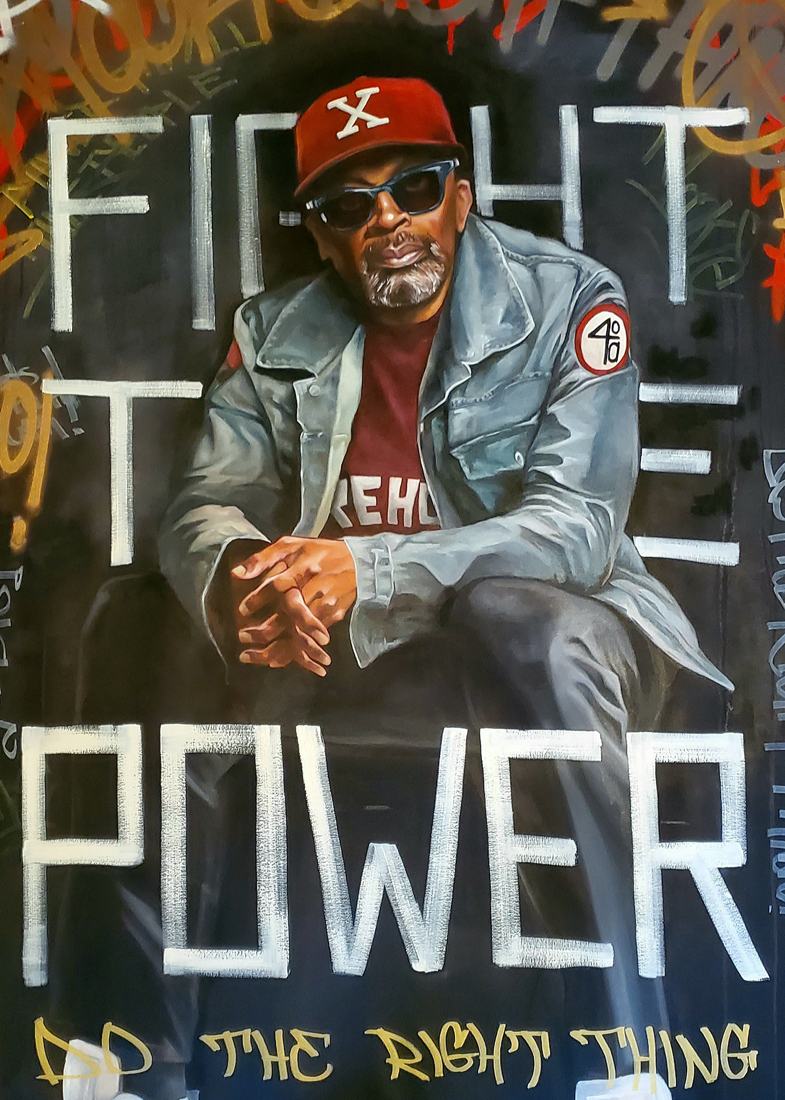 Fight the Power, full painting shown uncropped
